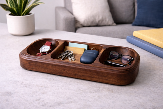 Wooden Desk Organizer